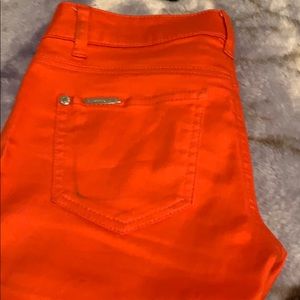 Orange jeans